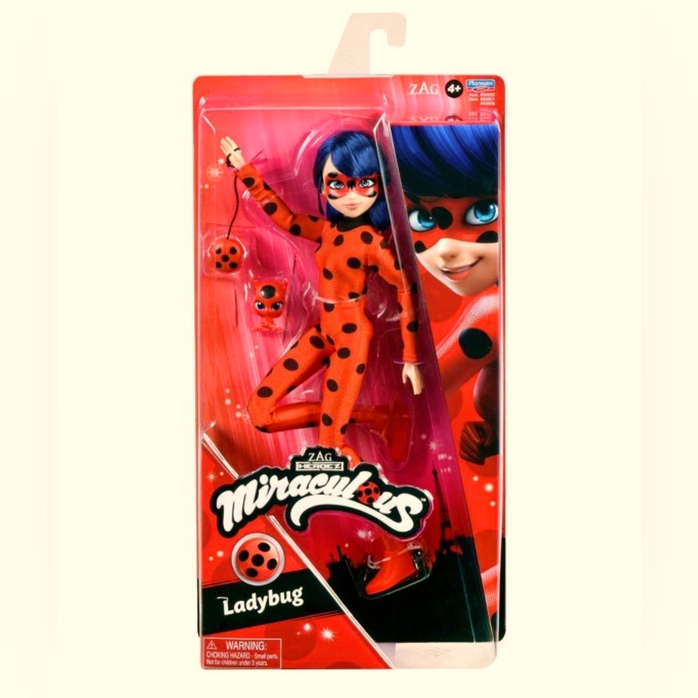 Miraculous Ladybug Fashion Doll 10.5” Brand New Posable Figure.